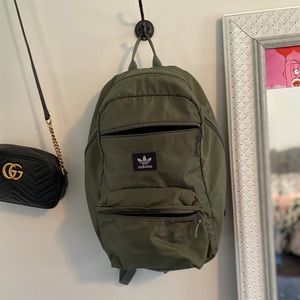 Army Green Adidas Backpack
